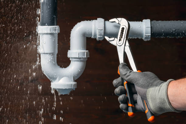 Professional Sewer Line Repair technician working in Virginia State University, VA